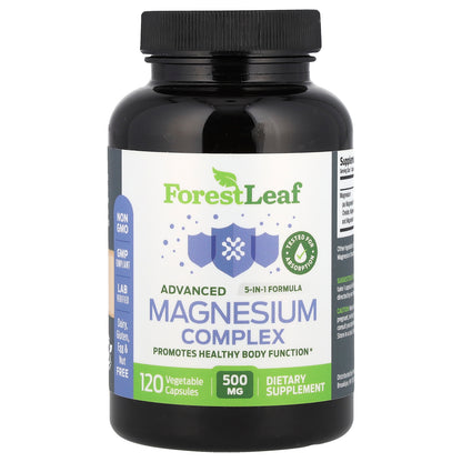 Forest Leaf, Advanced Magnesium Complex , 500 mg , 120 Vegetable Capsules