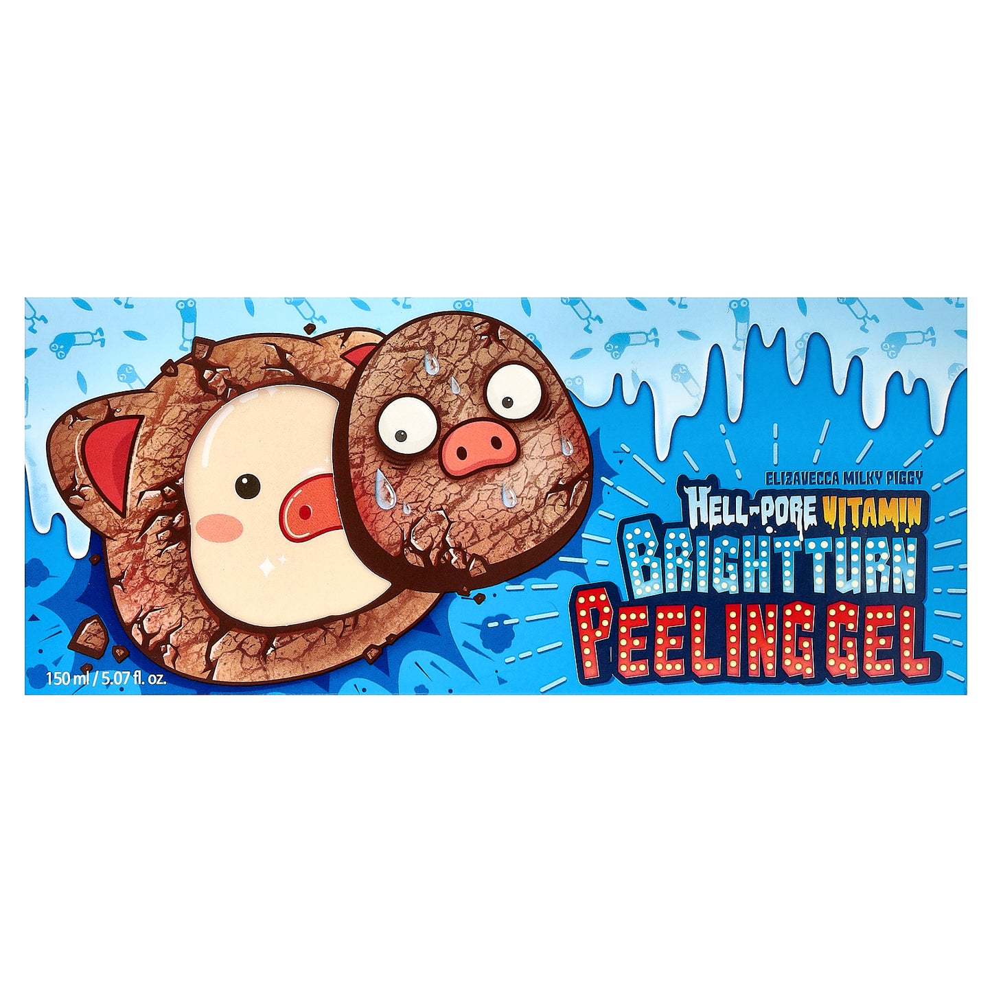 Elizavecca, Hell-Pore Vitamin, Bright Turn Peeling Gel, 5.07 fl oz (150 ml)