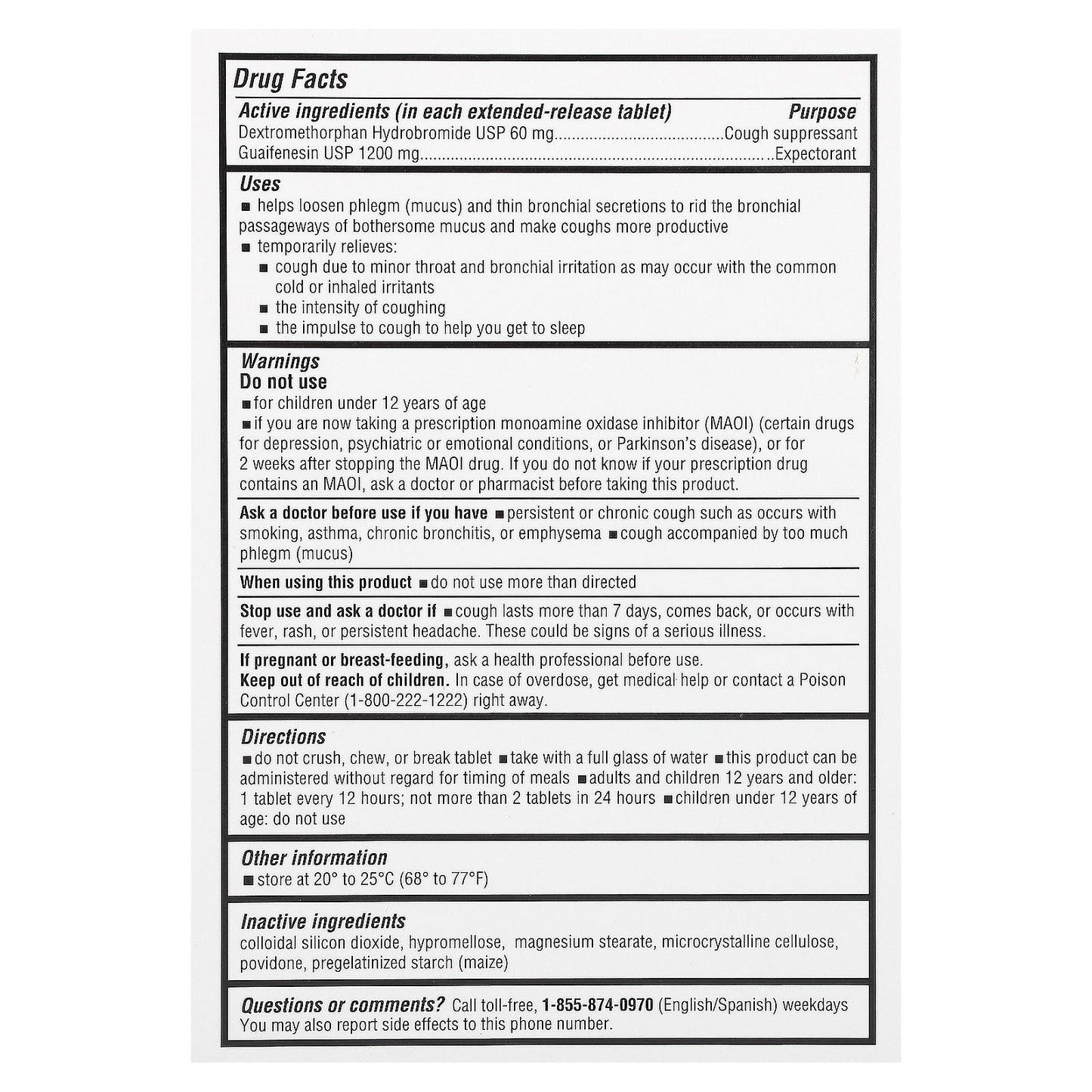 Contac, Cough and Expectorant, Maximum Strength, 21 Extended-Release Tablets