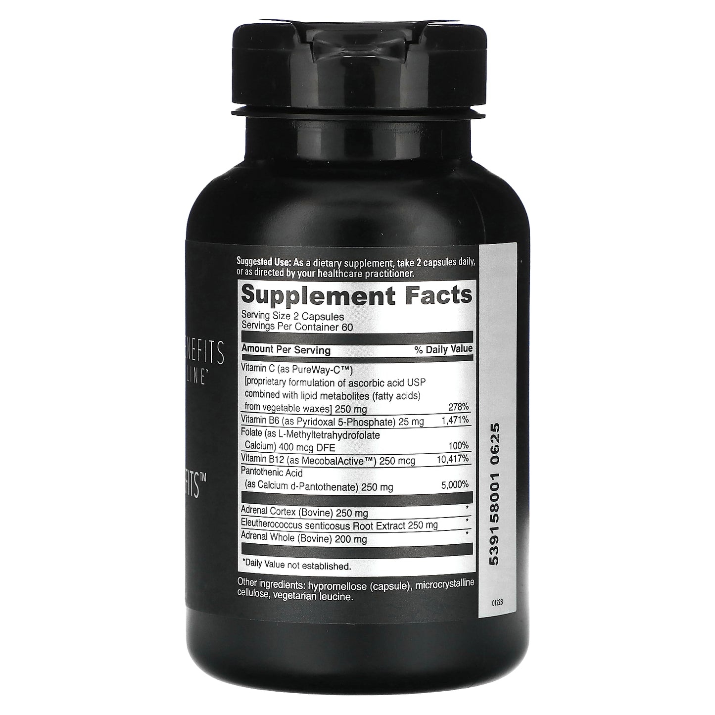 DaVinci Laboratories, Benefits Line, Adrenal Benefits, 120 Capsules