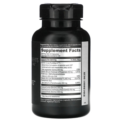 DaVinci Laboratories, Benefits Line, Adrenal Benefits, 120 Capsules