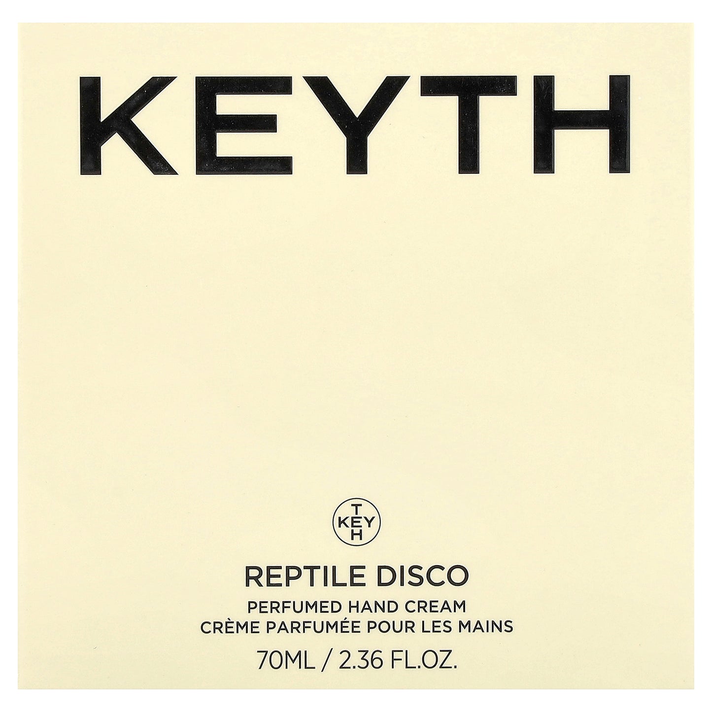 KEYTH, Perfumed Hand Cream, Reptile Disco, 2.36 fl oz (70 ml)