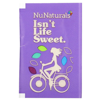 NuNaturals, NuStevia, White Stevia Powder, 100 Packets, 3.5 oz (100 g)