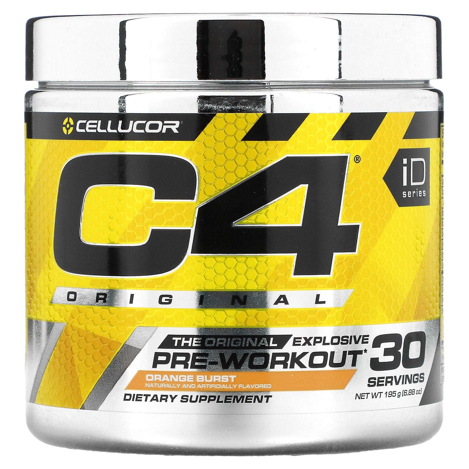 Cellucor, C4 Original Explosive, Pre-Workout, Orange Burst, 6.88 oz (195 g)