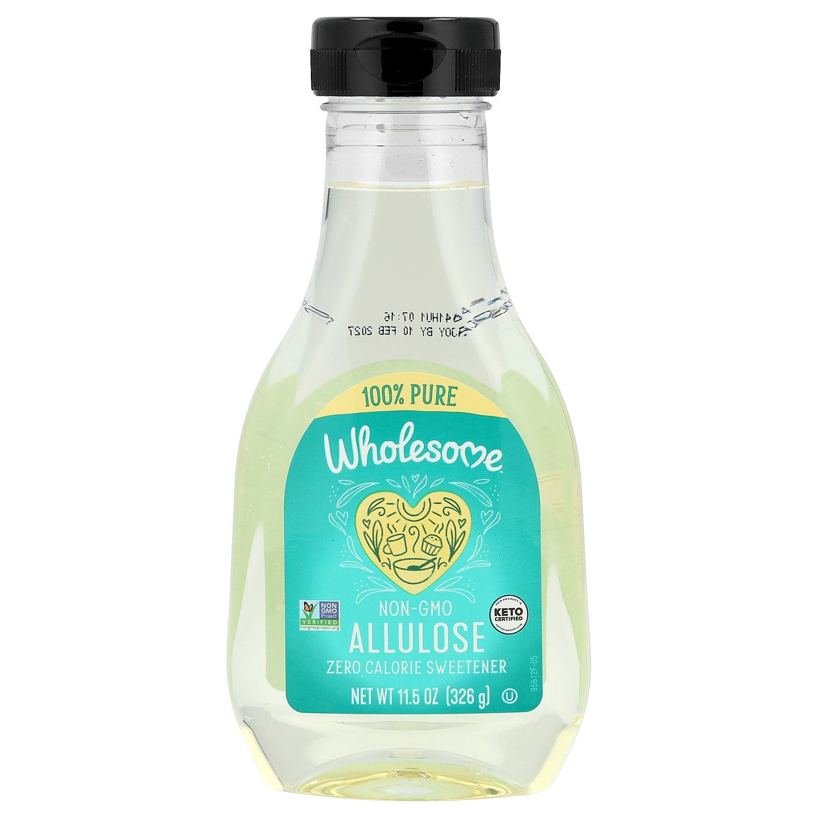 Wholesome Sweeteners, Allulose, Zero Calorie Liquid Sweetener, 11.5 oz (326 g)