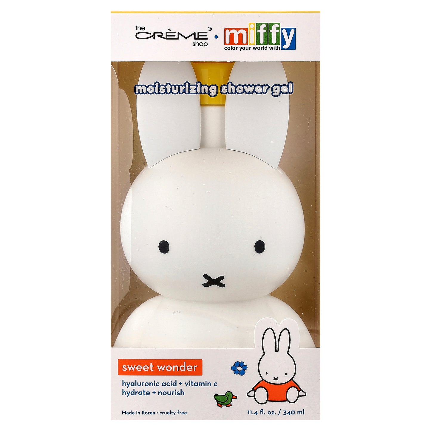 The Creme Shop, Miffy, Moisturizing Shower Gel, Sweet Wonder, 11.4 fl oz (340 ml)