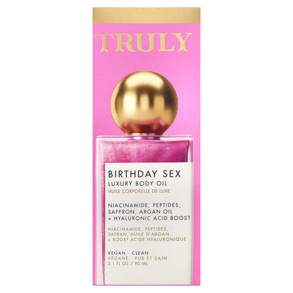Truly Beauty, Birthday Sex Luxury Body Oil, 3.1 fl oz (90 ml)