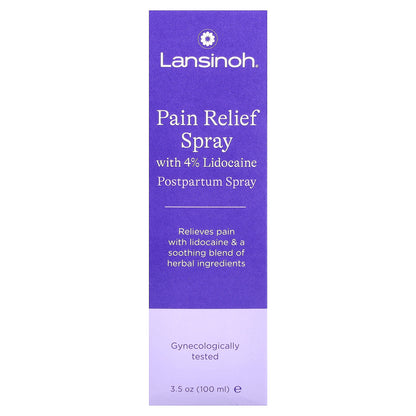 Lansinoh, Pain Relief Spray, 3.5 oz (100 ml)