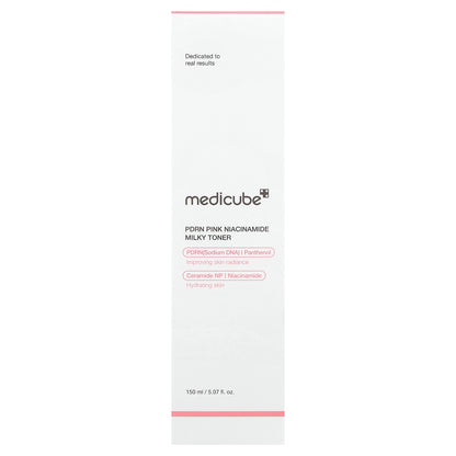 Medicube, PDRN Pink Niacinamide Milky Toner, 5.07 fl oz (150 ml)