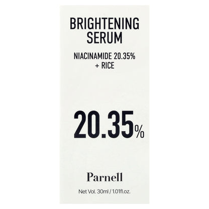Parnell, Niacinamide 20.35 Rice Brightening Serum, 1.01 fl oz (30 ml)