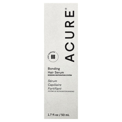 ACURE, Bonding Hair Serum, For Damage, 1.7 fl oz (50 ml)