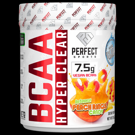 PERFECT Sports, BCAA Hyper Clear, Intense Peach Rings, 10.9 oz (310 g)