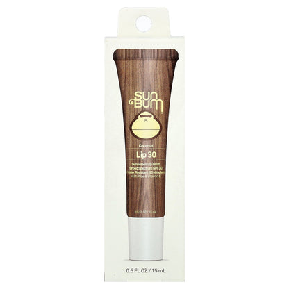 Sun Bum, Sunscreen Lip Balm, SPF 30, Coconut, 0.5 fl oz (15 ml)