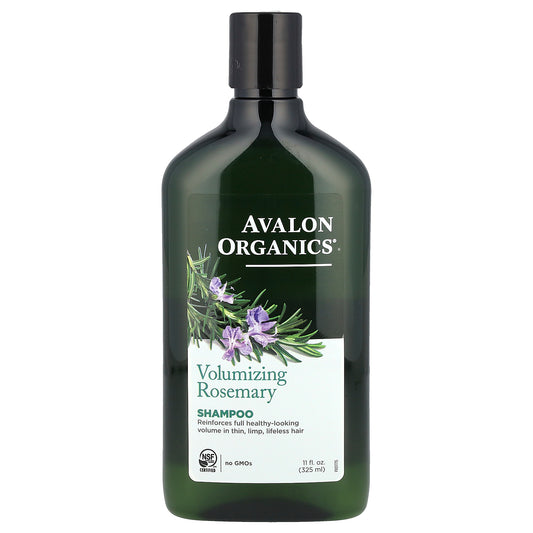 Avalon Organics, Shampoo, Volumizing Rosemary, 11 fl oz (325 ml)