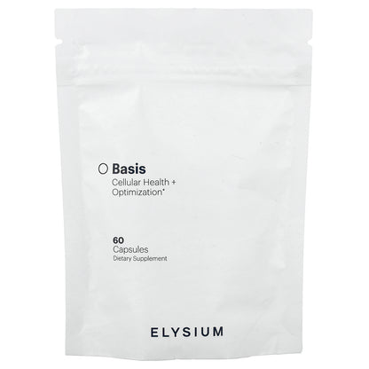 Elysium, Basis, Cellular Health + Optimization, 60 Capsules