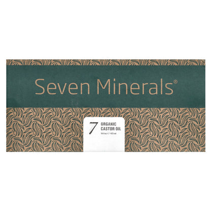 Seven Minerals, Organic Castor Oil, 16 fl oz (473 ml)