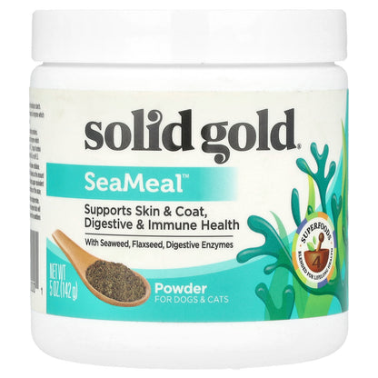 Solid Gold, SeaMeal™ Powder, For Dogs & Cats , 5 oz (142 g)