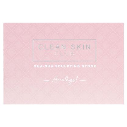 Clean Skin Club, Gua-Sha Sculpting Stone, Amethyst, 1 Count