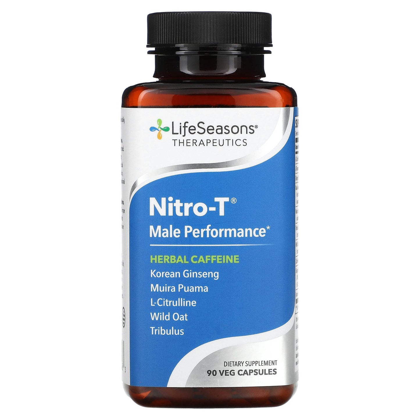 LifeSeasons, Nitro-T, Men's Performance , 90 Veg Capsules