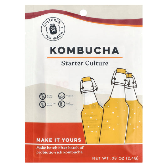 Cultures for Health, Kombucha, 0.08 oz (2.4 g)