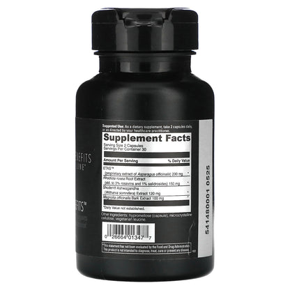 DaVinci Laboratories, Benefits Line, Cortisol Benefits, 60 Capsules