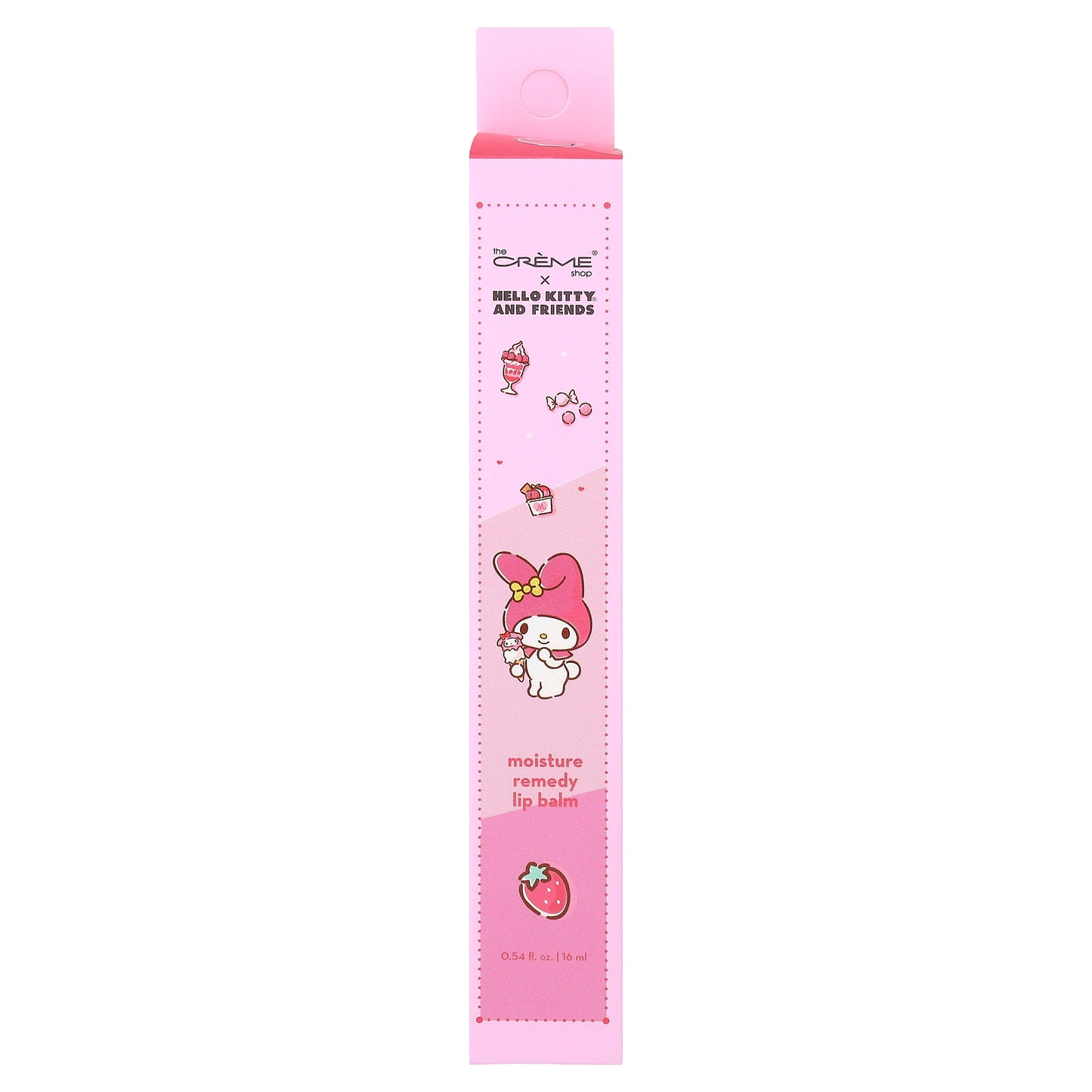 The Creme Shop, Hello Kitty and Friends®, Moisture Remedy Lip Balm, Strawberry, 0.54 fl oz (16 ml)