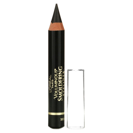 L'Oréal, Voluminous, Smoldering Wood Pencil Eyeliner, 645 Black, 0.087 oz (2.48 g)