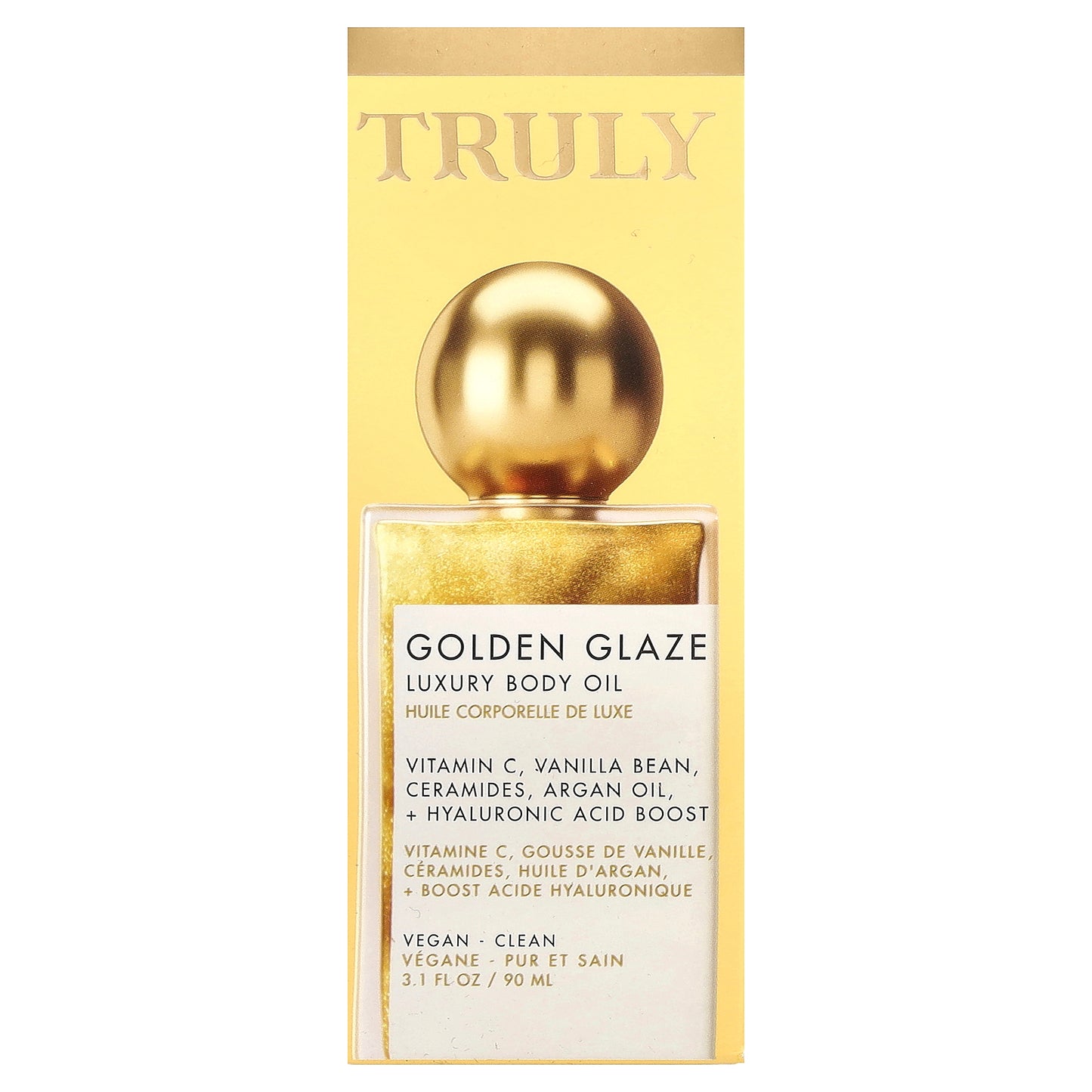 Truly Beauty, Golden Glaze Luxury Body Oil, 3.1 fl oz (90 ml)