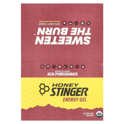 Honey Stinger, Energy Gel, Acai Pomegranate , 24 Packets, 1.1 oz (31 g) Each