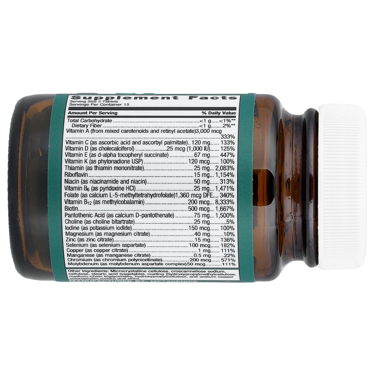 Metagenics, PhytoMulti® Multivitamin, 30 Tablets