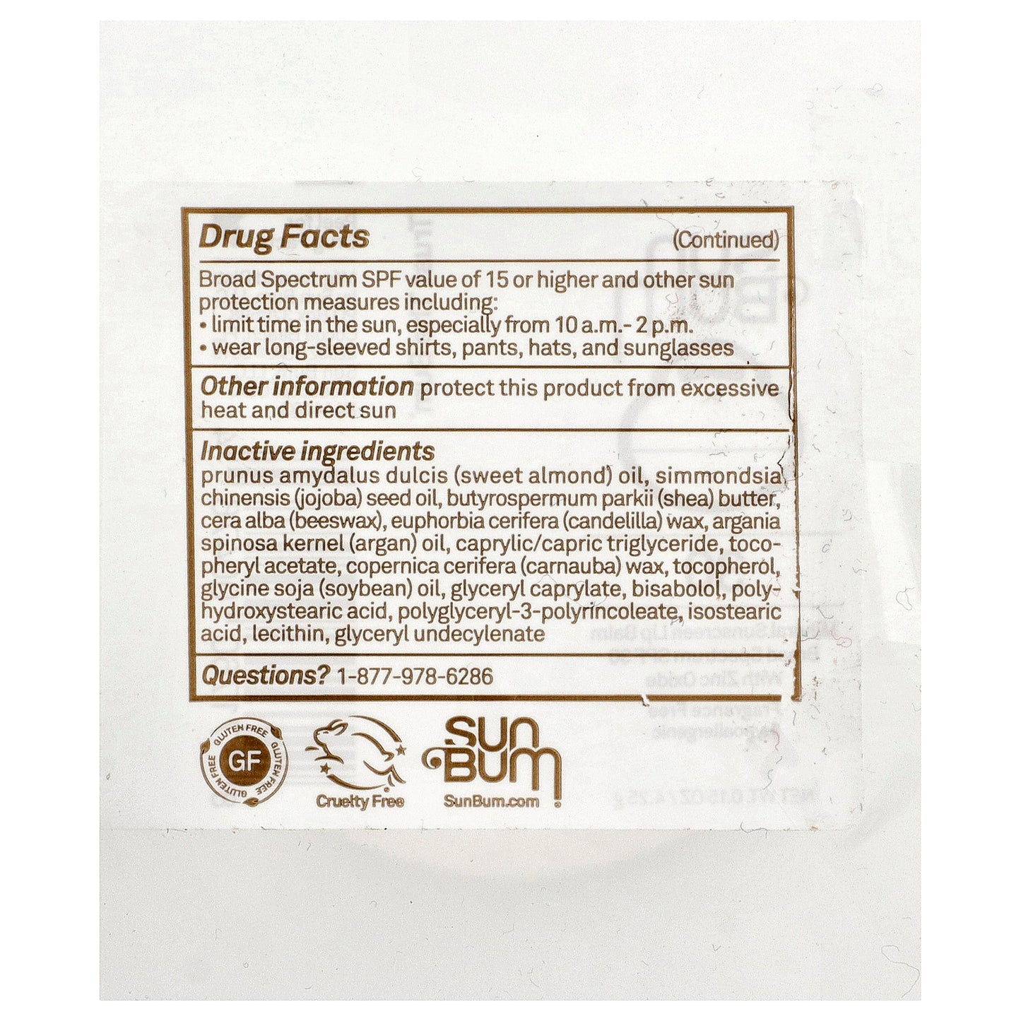 Sun Bum, Mineral Sunscreen Lip Balm, SPF 30, Fragrance Free, 0.15 oz (4.25 g)