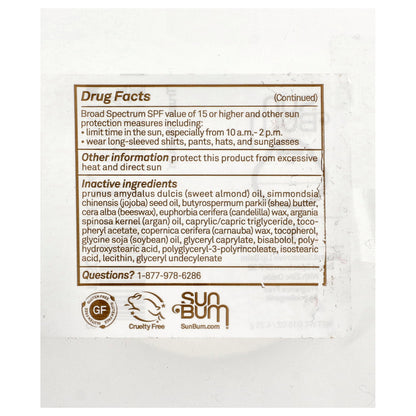 Sun Bum, Mineral Sunscreen Lip Balm, SPF 30, Fragrance Free, 0.15 oz (4.25 g)