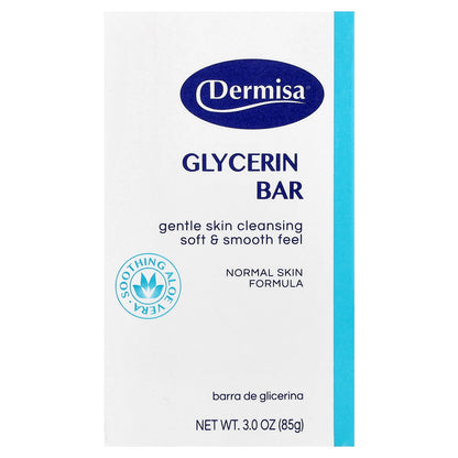 Dermisa, Glycerin Bar Soap, For Normal Skin, 3 oz (85 g)