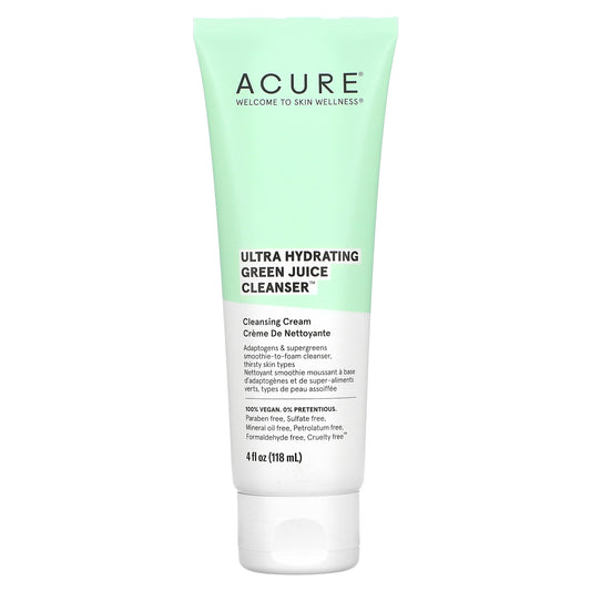 ACURE, Ultra Hydrating, Green Juice Cleanser, 4 fl oz (118 ml)