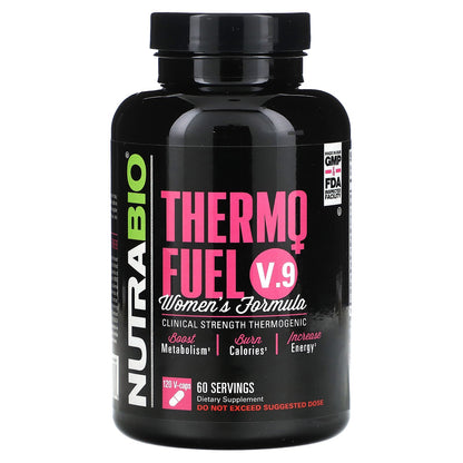 NutraBio Labs, ThermoFuel V.9 Women's Formula, 120 V-Caps