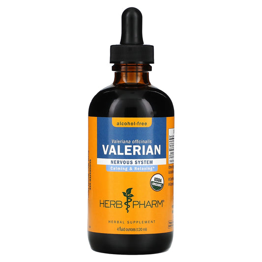 Herb Pharm, Valerian, Alcohol-Free, 4 fl oz (120 ml)