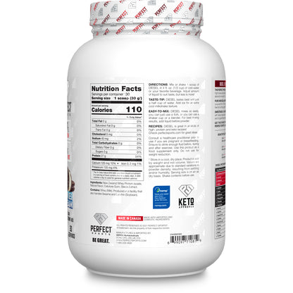 PERFECT Sports, Diesel, New Zealand Whey Isolate, Cookies 'n Cream, 2 lbs (908 g)