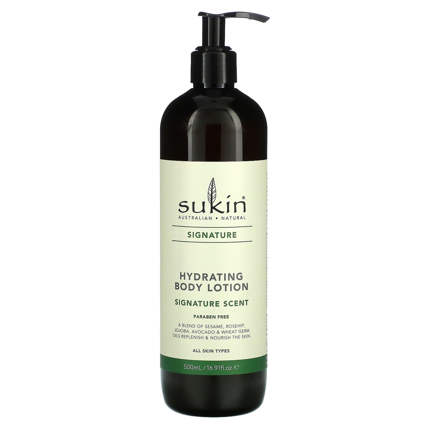Sukin, Signature, Hydrating Body Lotion, 16.9 fl oz (500 ml)