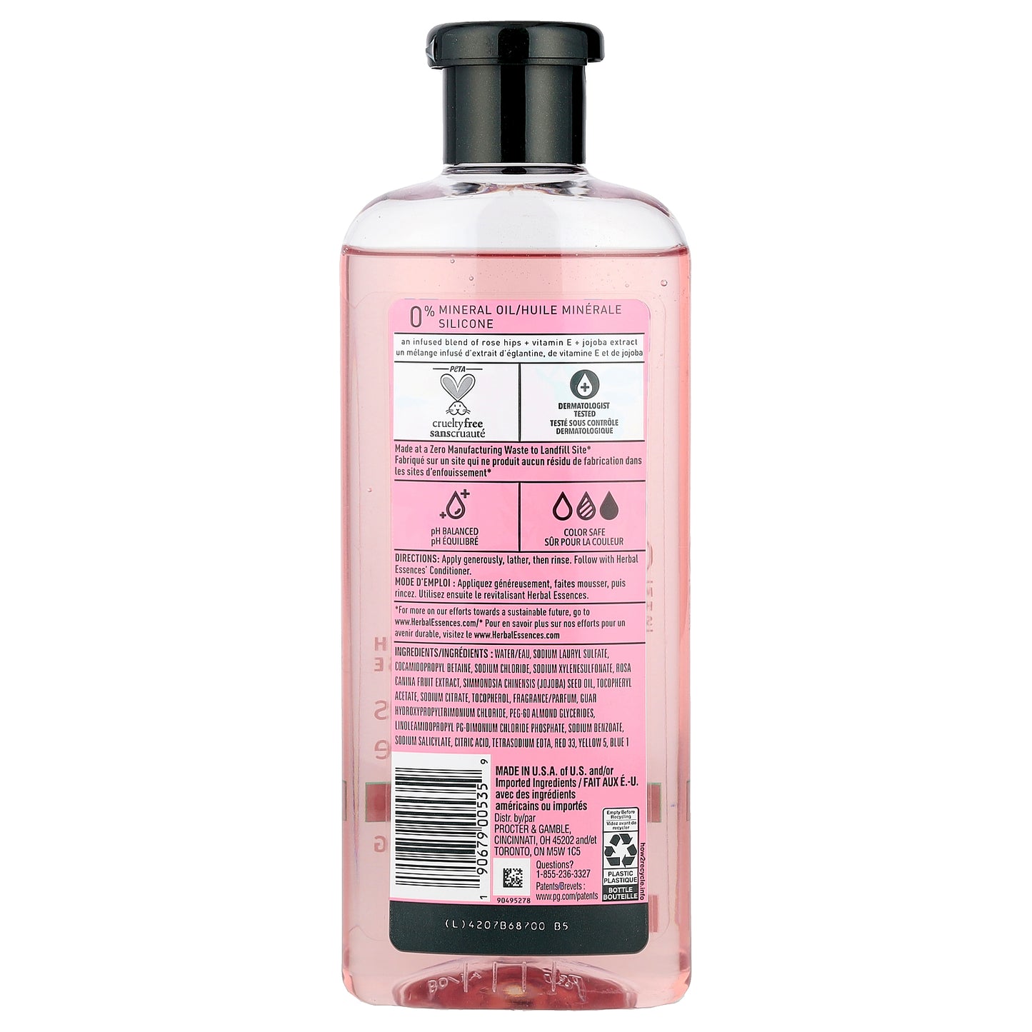 Herbal Essences, Smooth Shampoo, Rose Hips, 13.5 fl oz (400 ml)