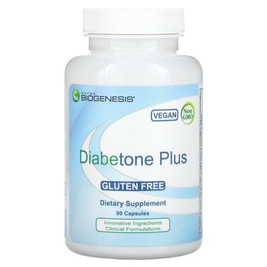 Nutra BioGenesis, Diabetone Plus, 90 Capsules