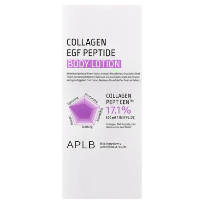 APLB, Collagen EGF Peptide Body Lotion , 10.14 fl oz (300 ml)