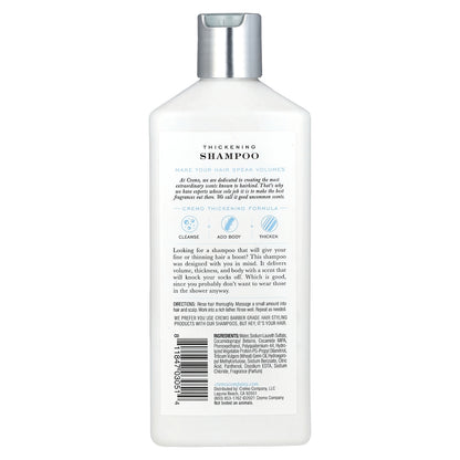 Cremo, Thickening Shampoo, Juniper & Eucalyptus,  16 fl oz (473 ml)