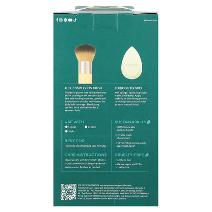 EcoTools, Blend + Blur Duo, 2 Piece Set