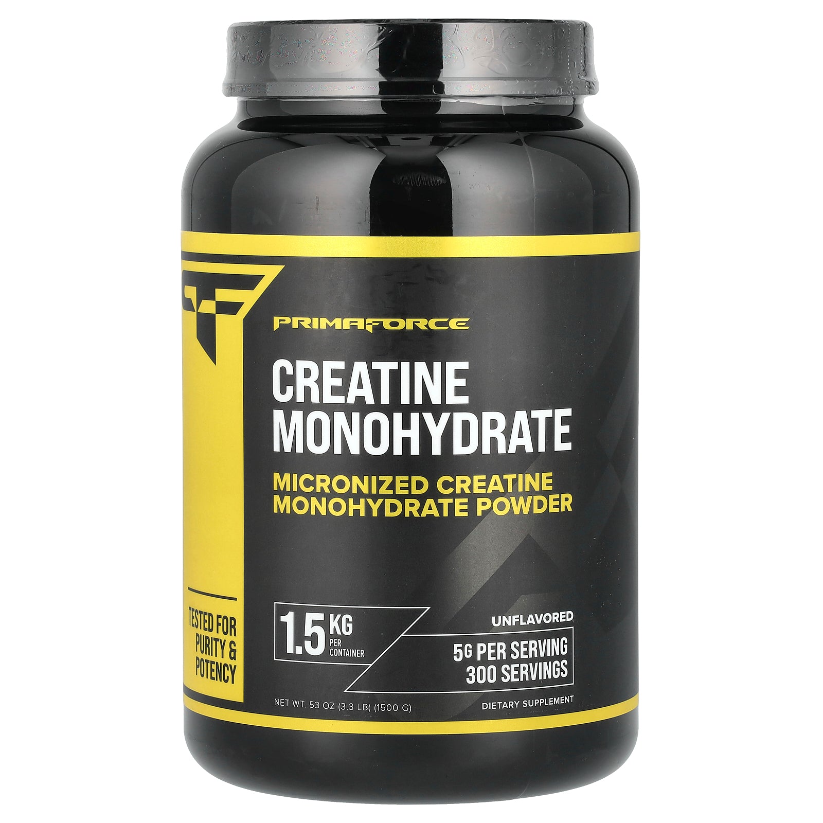 Primaforce, Creatine Monohydrate, Unflavored, 3.3 lb (1,500 g)
