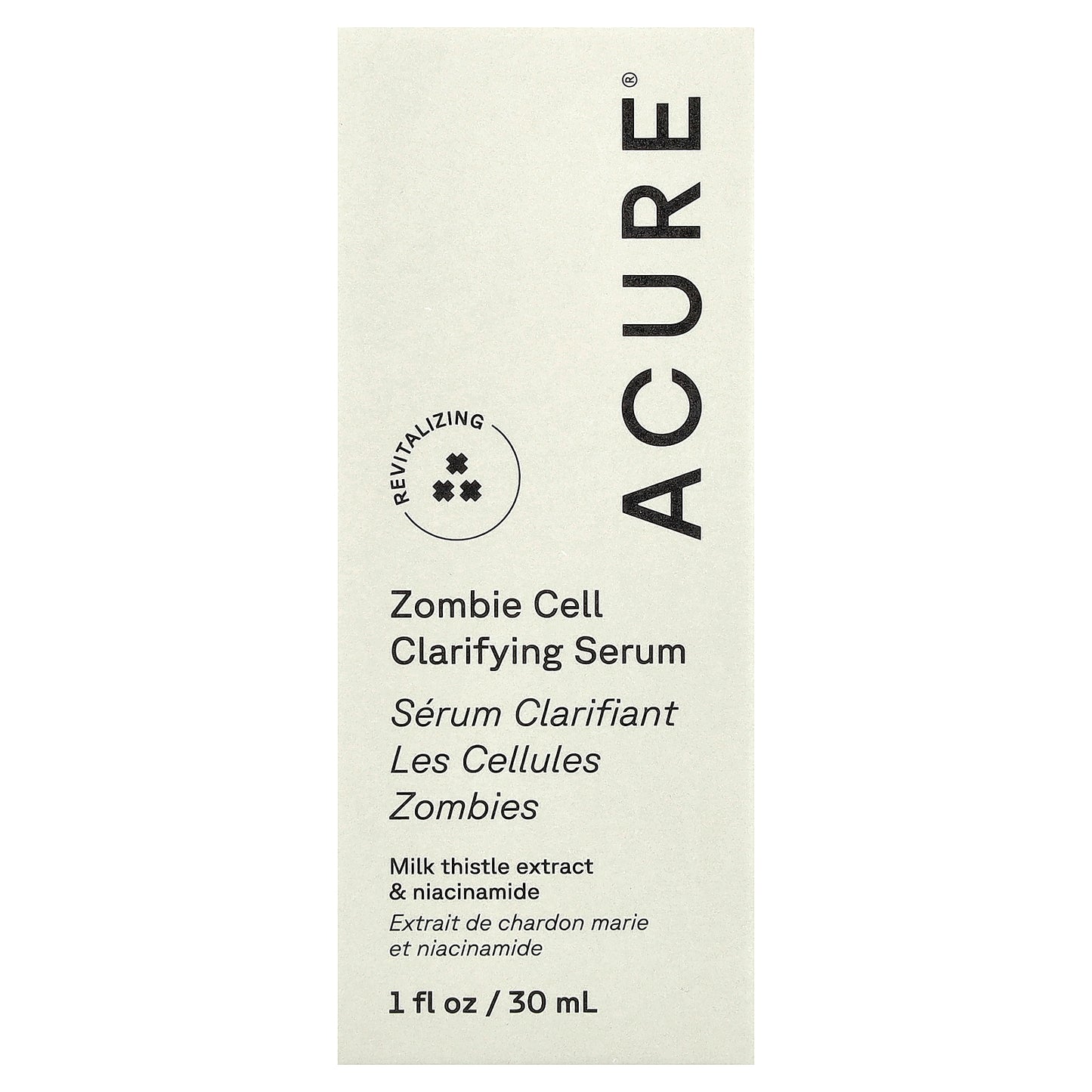 ACURE, Zombie Cell Clarifying Serum, 1 fl oz (30 ml)