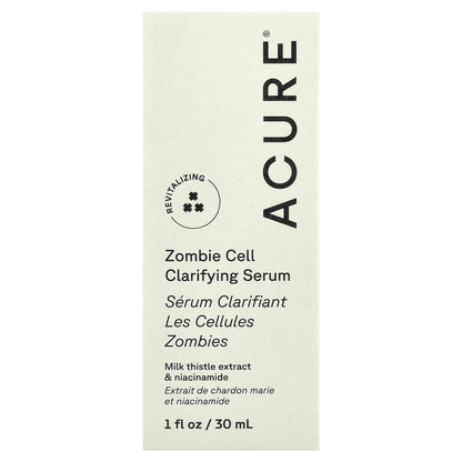 ACURE, Zombie Cell Clarifying Serum, 1 fl oz (30 ml)