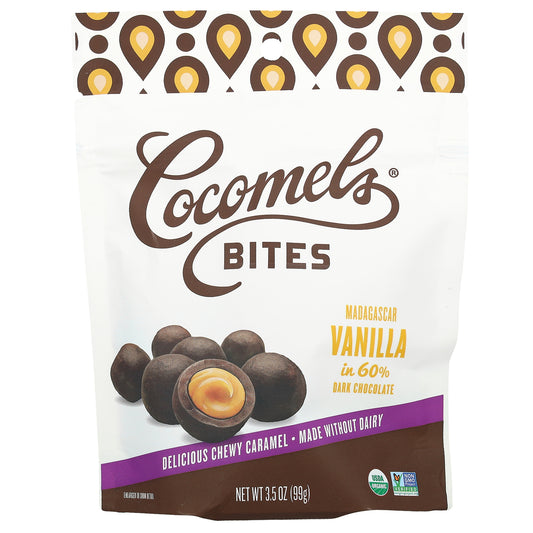 Cocomels, Bites, Madagascar Vanilla, 3.5 oz (99 g)