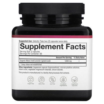 Youtheory, Women's Maca Root, 120 Vegetarian Capsules (500 mg per Capsule)
