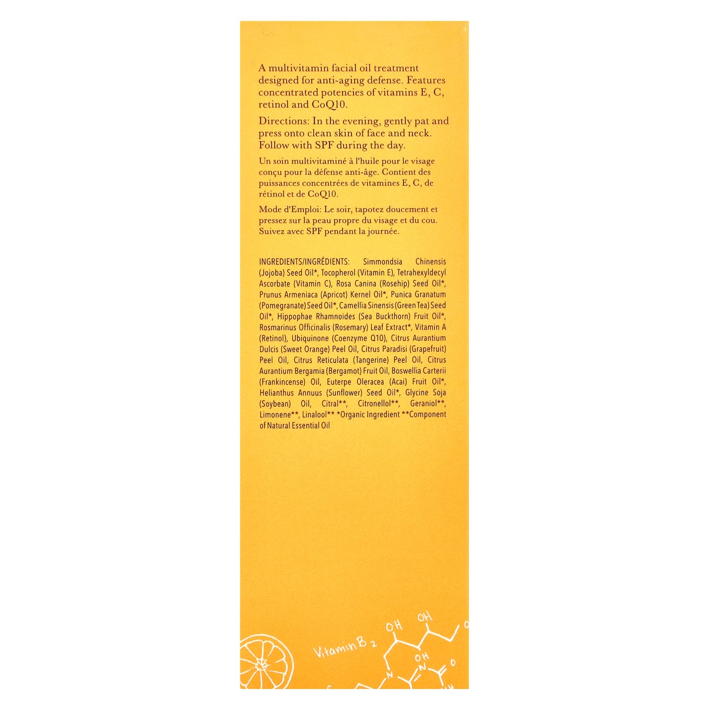 100% PURE, Multi-Vitamin + Antioxidants PM Facial Oil, 1 fl oz (30 ml)