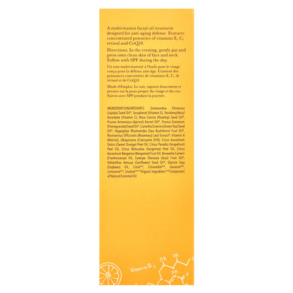 100% PURE, Multi-Vitamin + Antioxidants PM Facial Oil, 1 fl oz (30 ml)